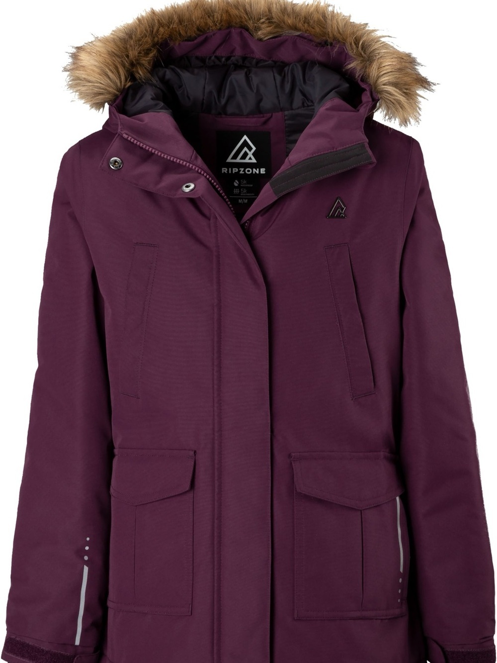 Women’s thermal hooded insulated winter jacket - Medium. Super warm!